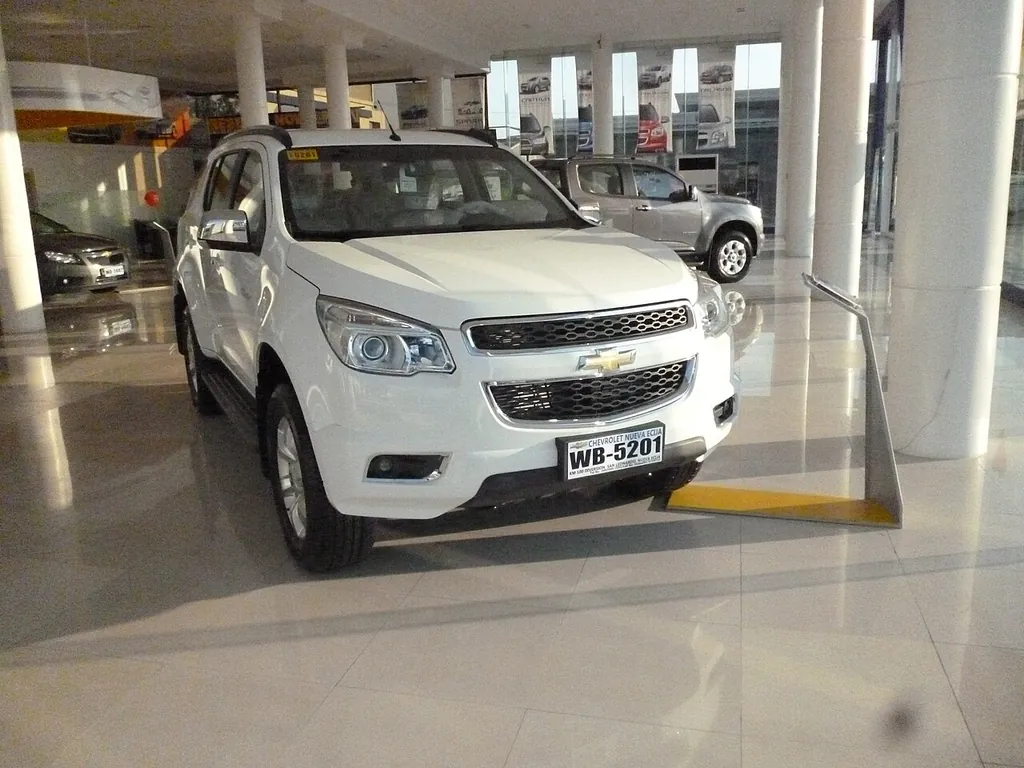 Chevrolet Trailblazer · 1ª geração · 2013 a 2016